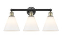 Bathroom Fixtures Three Lights by Innovations ( 405 | 616-3W-BAB-GBC-81 Edison ) 