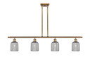 Linear/Island 4 Light + by Innovations ( 405 | 516-4I-BB-G559-5SM Ballston ) 
