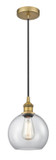 Mini Pendants Glass Down by Innovations ( 405 | 616-1P-BB-G122-8 Edison ) 