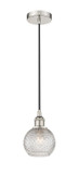 Mini Pendants Glass Down by Innovations ( 405 | 616-1P-PN-G122C-6CL Edison ) 