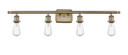Bathroom Fixtures Four Lights by Innovations ( 405 | 516-4W-AB Ballston ) 
