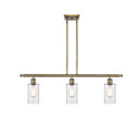 Linear/Island 3 Light Bar by Innovations ( 405 | 516-3I-AB-G802 Ballston ) 