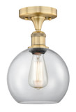 Semi-Flush Mts. Glass Down by Innovations ( 405 | 616-1F-BB-G122-8 Edison ) 