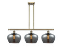 Linear/Island 3 Light Bar by Innovations ( 405 | 516-3I-AB-G93-L-LED Ballston ) 