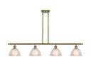 Linear/Island 4 Light + by Innovations ( 405 | 516-4I-AB-G422 Ballston ) 