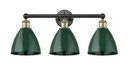 Bathroom Fixtures Three Lights by Innovations ( 405 | 616-3W-BAB-MBD-75-GR Edison ) 