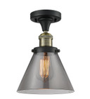 Semi-Flush Mts. Glass Down by Innovations ( 405 | 517-1CH-BAB-G43 Franklin Restoration ) 