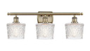 Bathroom Fixtures Three Lights by Innovations ( 405 | 516-3W-AB-G402-LED Ballston ) 