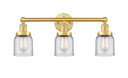 Bathroom Fixtures Three Lights by Innovations ( 405 | 616-3W-SG-G52 Edison ) 