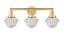 Bathroom Fixtures Three Lights by Innovations ( 405 | 616-3W-SG-G534 Edison ) 