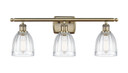 Bathroom Fixtures Three Lights by Innovations ( 405 | 516-3W-AB-G442 Ballston ) 