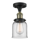 Semi-Flush Mts. Glass Down by Innovations ( 405 | 517-1CH-BAB-G52-LED Franklin Restoration ) 