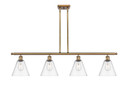 Linear/Island 4 Light + by Innovations ( 405 | 516-4I-BB-GBC-82 Ballston ) 