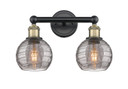 Bathroom Fixtures Two Lights by Innovations ( 405 | 616-2W-BAB-G1213-6SM Edison ) 