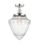Semi-Flush Mts. Glass Down by Innovations ( 405 | 616-1F-PC-G664-12 Franklin Restoration ) 