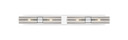 Bathroom Fixtures Cylindrical / Linear by Innovations ( 405 | 617S-4W-PC-G617-8SM Downtown Urban ) 