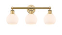 Bathroom Fixtures Three Lights by Innovations ( 405 | 616-3W-BB-G121-6 Edison ) 