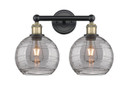 Bathroom Fixtures Two Lights by Innovations ( 405 | 616-2W-BAB-G1213-8SM Edison ) 