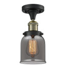 Semi-Flush Mts. Glass Down by Innovations ( 405 | 517-1CH-BAB-G53-LED Franklin Restoration ) 