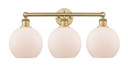 Bathroom Fixtures Three Lights by Innovations ( 405 | 616-3W-BB-G121-8 Edison ) 