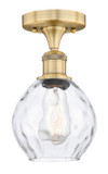 Semi-Flush Mts. Glass Down by Innovations ( 405 | 616-1F-BB-G362 Edison ) 