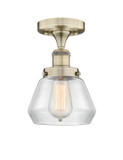 Semi-Flush Mts. Glass Down by Innovations ( 405 | 616-1F-AB-G172 Edison ) 