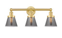 Bathroom Fixtures Three Lights by Innovations ( 405 | 616-3W-SG-G63 Edison ) 