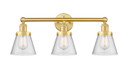 Bathroom Fixtures Three Lights by Innovations ( 405 | 616-3W-SG-G64 Edison ) 
