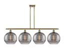 Linear/Island 4 Light + by Innovations ( 405 | 516-4I-AB-G556-12SM Ballston ) 