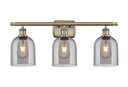 Bathroom Fixtures Three Lights by Innovations ( 405 | 516-3W-AB-G558-6SM Ballston ) 