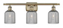 Bathroom Fixtures Three Lights by Innovations ( 405 | 516-3W-AB-G559-5SM Ballston ) 