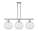 Linear/Island 3 Light Bar by Innovations ( 405 | 516-3I-PN-G122-10RW-LED Ballston ) 
