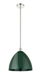 Pendants Metal Shade by Innovations ( 405 | 616-1S-PN-MBD-16-GR Edison ) 