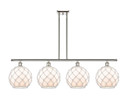 Linear/Island 4 Light + by Innovations ( 405 | 516-4I-PN-G121-10RW-LED Ballston ) 