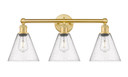 Bathroom Fixtures Three Lights by Innovations ( 405 | 616-3W-SG-GBC-84 Edison ) 