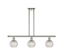 Linear/Island 3 Light Bar by Innovations ( 405 | 516-3I-PN-G122C-6CL Ballston ) 