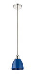 Mini Pendants Metal Shade by Innovations ( 405 | 616-1S-PN-MBD-75-BL Edison ) 