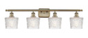 Bathroom Fixtures Four Lights by Innovations ( 405 | 516-4W-AB-G402-LED Ballston ) 