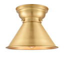 Flush Mounts Metal Shade by Innovations ( 405 | 623-1F-SG-M10-SG Franklin Restoration ) 