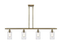 Linear/Island 4 Light + by Innovations ( 405 | 516-4I-AB-G802 Ballston ) 