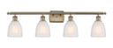 Bathroom Fixtures Four Lights by Innovations ( 405 | 516-4W-AB-G441 Ballston ) 