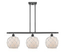Linear/Island 3 Light Bar by Innovations ( 405 | 516-3I-BK-G121-8RW Ballston ) 