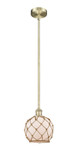 Mini Pendants Glass Down by Innovations ( 405 | 616-1S-AB-G121-8RB Edison ) 