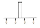 Linear/Island 4 Light + by Innovations ( 405 | 516-4I-BK Ballston ) 
