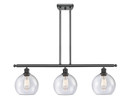 Linear/Island 3 Light Bar by Innovations ( 405 | 516-3I-BK-G124-8 Ballston ) 
