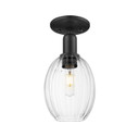 Semi-Flush Mts. Glass Down by Innovations ( 405 | 716-1C-BK-G459-6CL Arcadia ) 