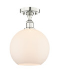 Semi-Flush Mts. Glass Down by Innovations ( 405 | 616-1F-PN-G121-10 Edison ) 