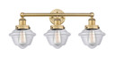 Bathroom Fixtures Three Lights by Innovations ( 405 | 616-3W-BB-G532 Edison ) 