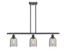 Linear/Island 3 Light Bar by Innovations ( 405 | 516-3I-BK-G257 Ballston ) 