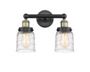 Bathroom Fixtures Two Lights by Innovations ( 405 | 616-2W-BAB-G513 Edison ) 